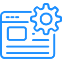 Custom software development icon - Usoft Infotech