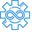 DevOps CI/CD pipeline icon - Usoft Infotech