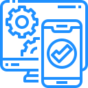 Mobile app development icon - Usoft Infotech